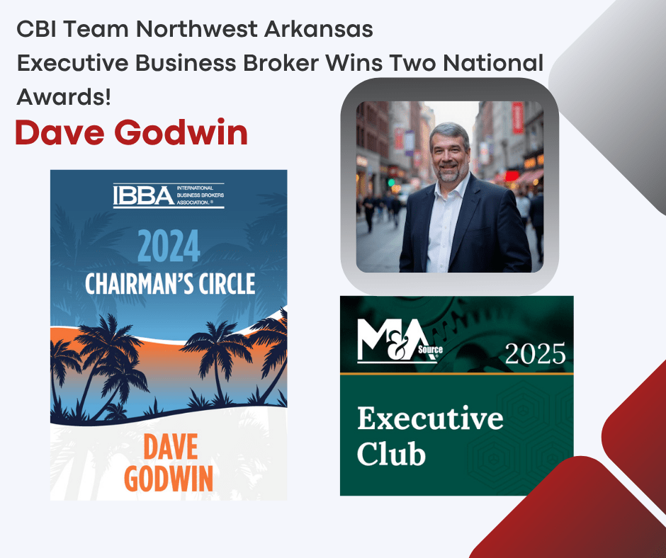 Read more about the article Dave Godwin Recognized Nationally by IBBA and M&A Source for 2024 Deal-Making Excellence