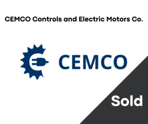 Read more about the article CEMCO Controls and Electric Motors Co. Sold 